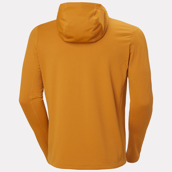 VERSALITE HOODED FLEECE JACKET, MUSTARD, M