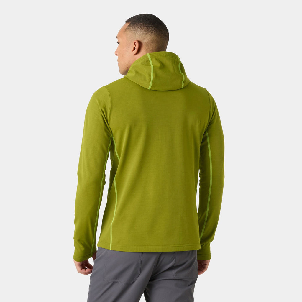 VERSALITE HOODED FLEECE JACKET, OLIVE GREEN, L