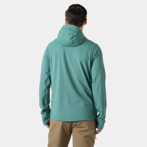 VERSALITE HOODED FLEECE JACKET, OPAL GREEN, L