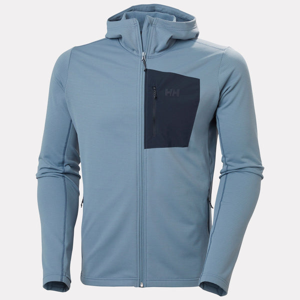 VERSALITE HOODED FLEECE JACKET, WASHED NAVY, XXL