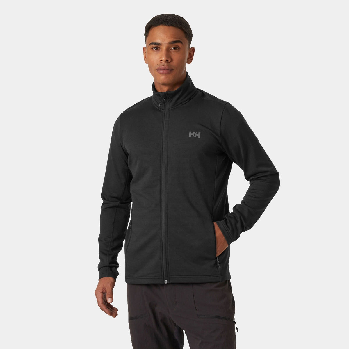 VERSALITE FLEECE JACKET, BLACK, XXL
