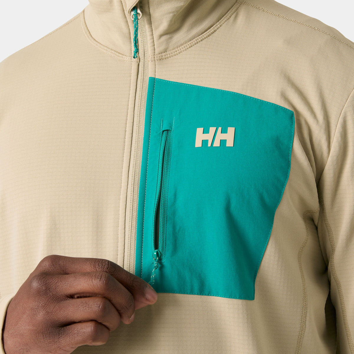 VERSALITE 1/2 ZIP FLEECE, KHAKI / SAN, XXL