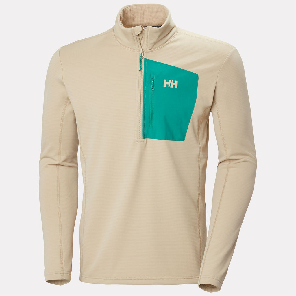 VERSALITE 1/2 ZIP FLEECE, KHAKI / SAN, XXL