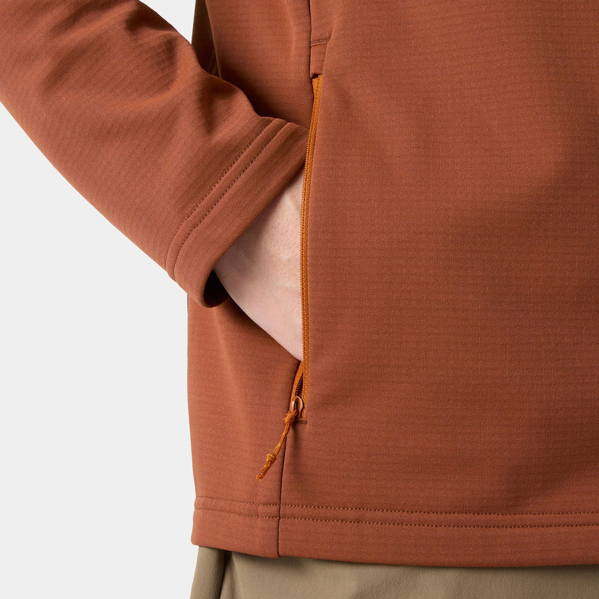VERSALITE 1/2 ZIP FLEECE, IRON OXIDE, XXL
