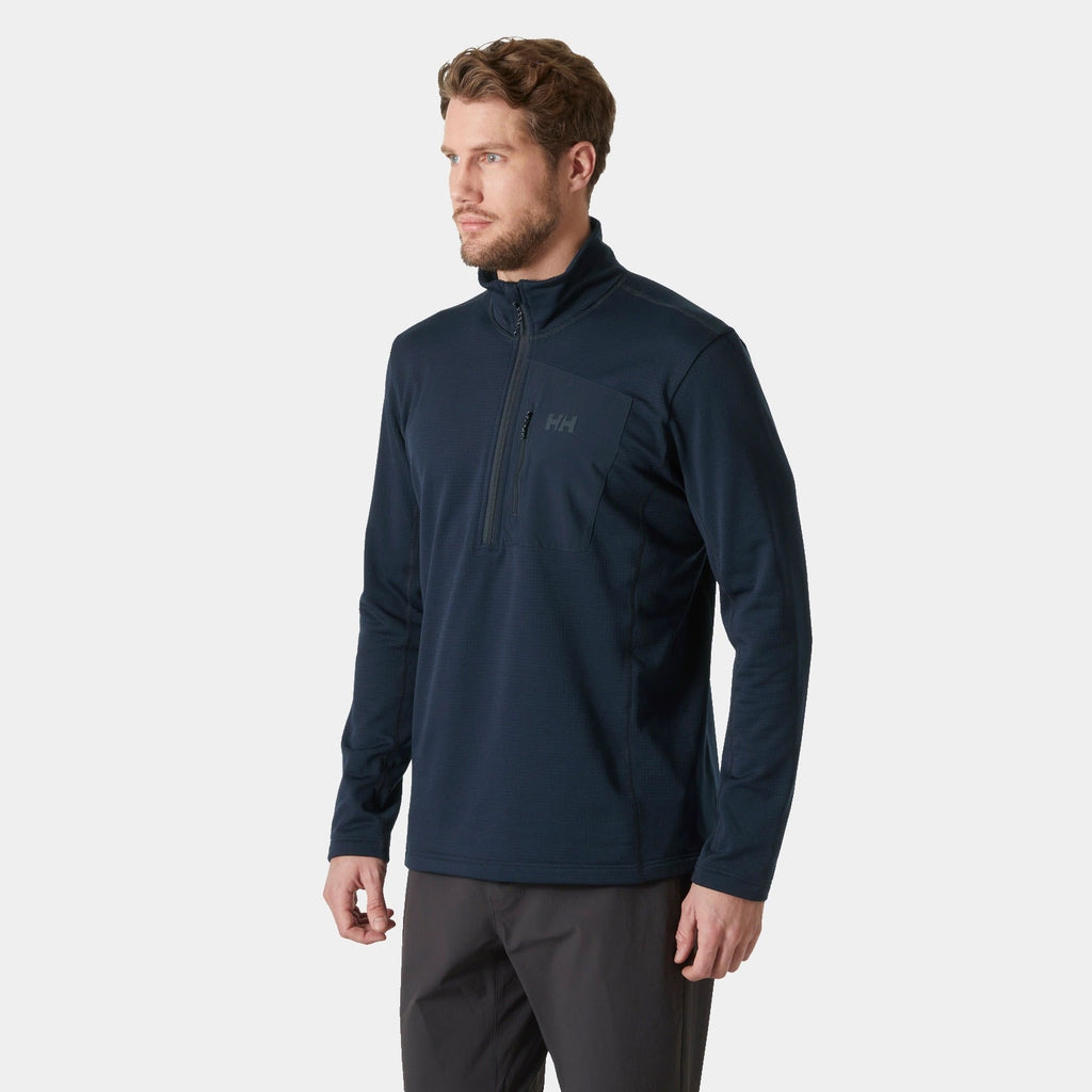 VERSALITE 1/2 ZIP FLEECE, NAVY, XXL