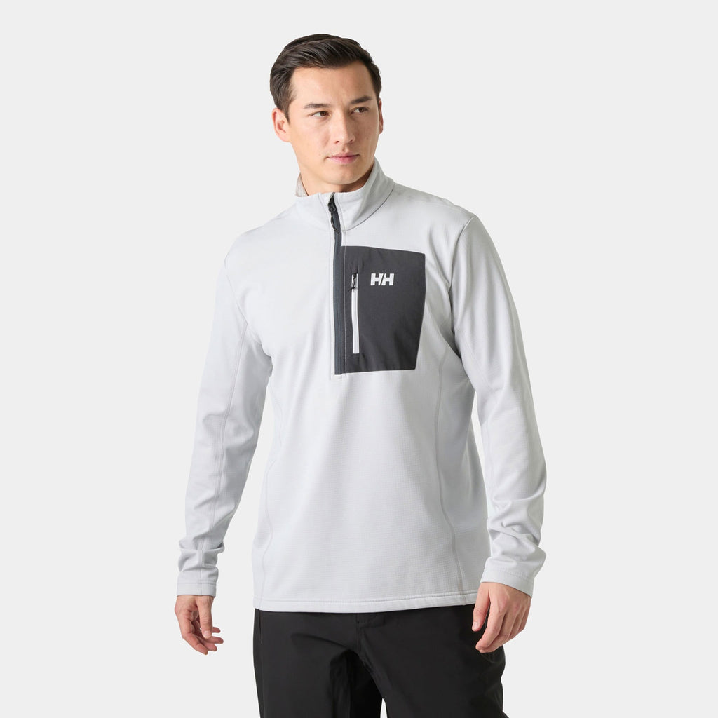 VERSALITE 1/2 ZIP FLEECE, GREY FOG, XXL