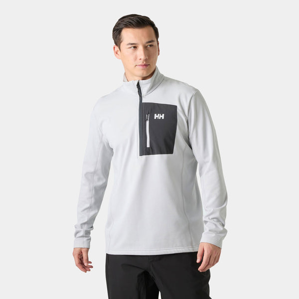 VERSALITE 1/2 ZIP FLEECE, GREY FOG, XXL