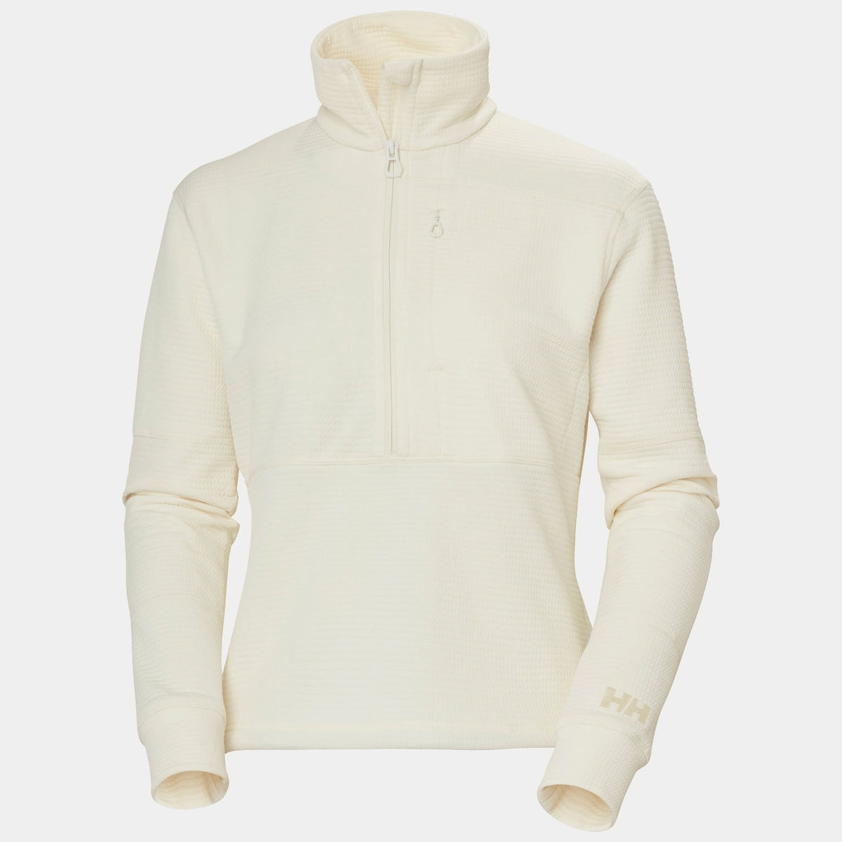 W EVOLVED AIR 1/2 ZIP, SNOW, L