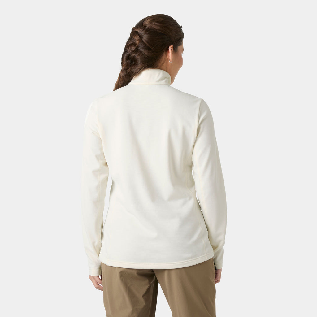 W VERSALITE 1/2 ZIP FLEECE, SNOW, L