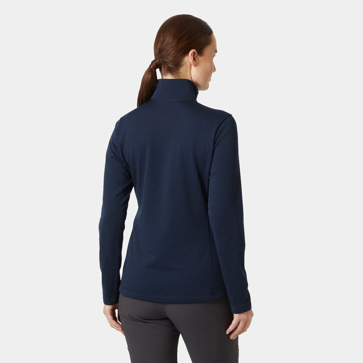 W VERSALITE 1/2 ZIP FLEECE, NAVY, L