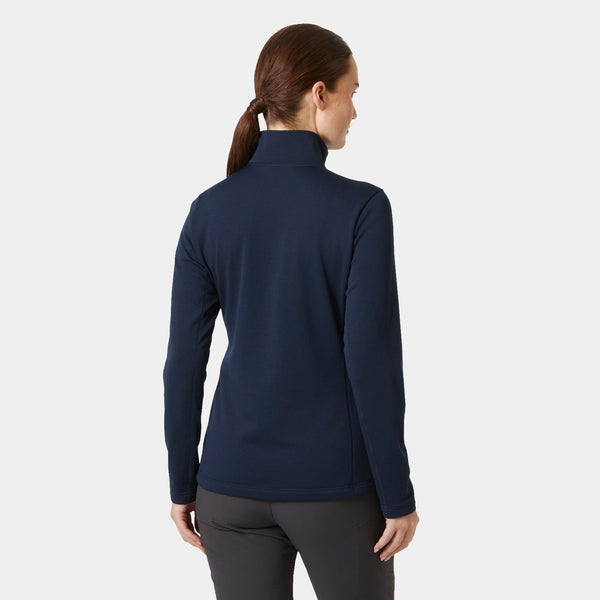 W VERSALITE 1/2 ZIP FLEECE, NAVY, L