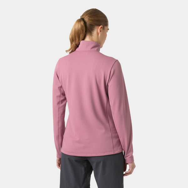 W VERSALITE 1/2 ZIP FLEECE, WILDBERRY, L
