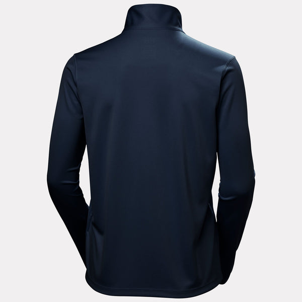 W HH TECH 1/2 ZIP, NAVY, L