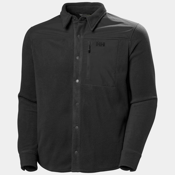 DAYBREAKER FLEECE SHIRT, BLACK, S