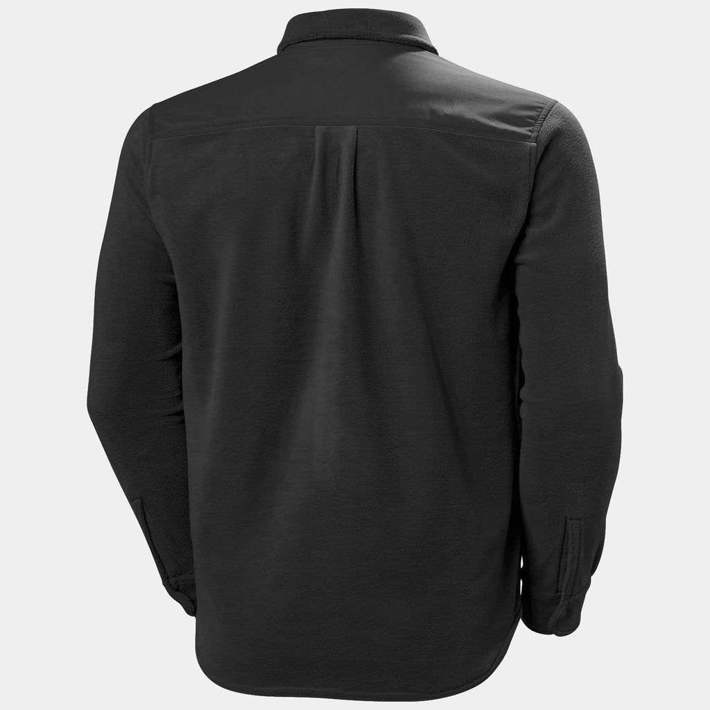 DAYBREAKER FLEECE SHIRT, BLACK, S