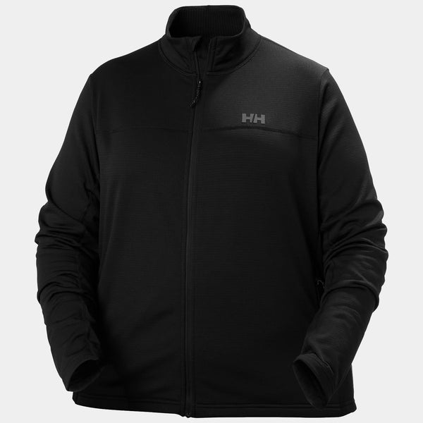 W VERSALITE FLEECE JKT PLUS, BLACK, 1X