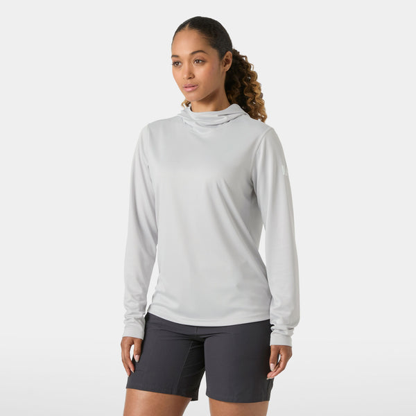W HH TECH HOODIE, GREY FOG, L
