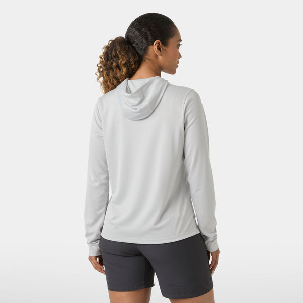 W HH TECH HOODIE, GREY FOG, L