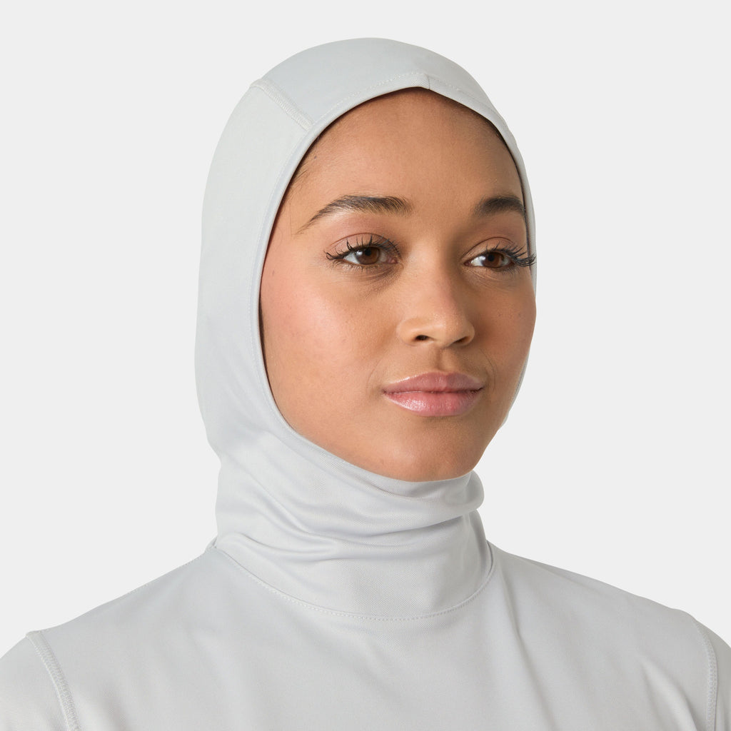 W HH TECH HOODIE, GREY FOG, L