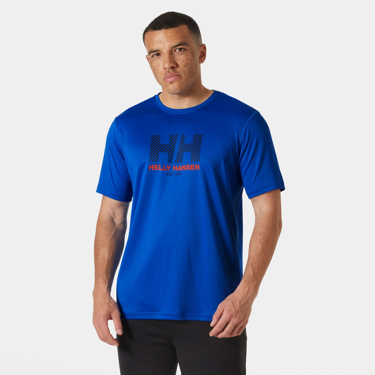 HH TECH GRAPHIC TSHIRT 20, COBALT 20, XXL Main image