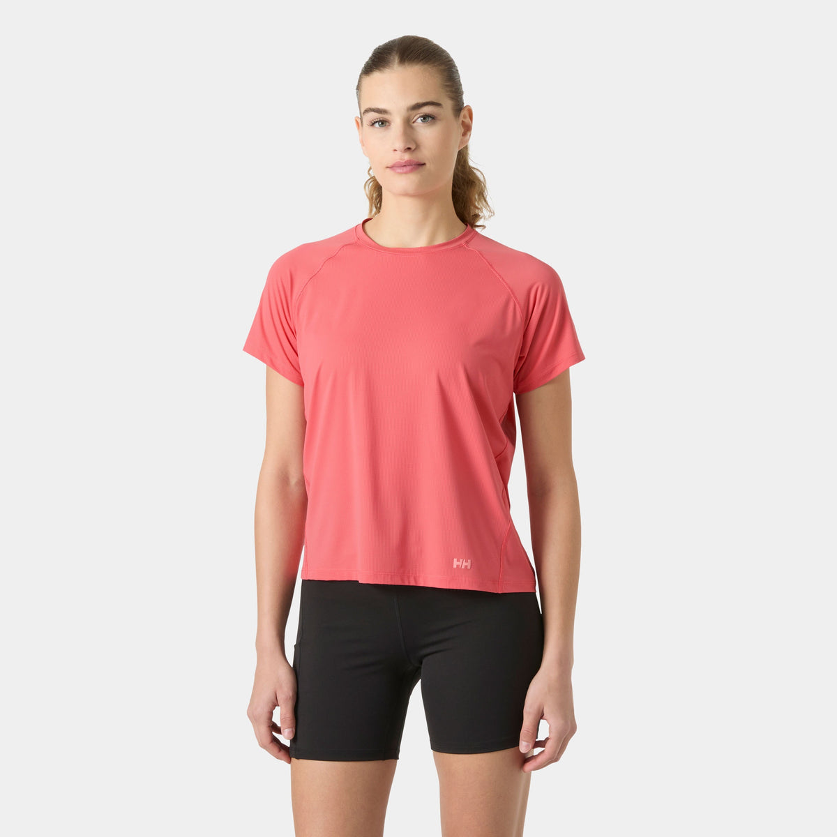 W SHINE SOLEN TSHIRT, SUNSET PINK, L