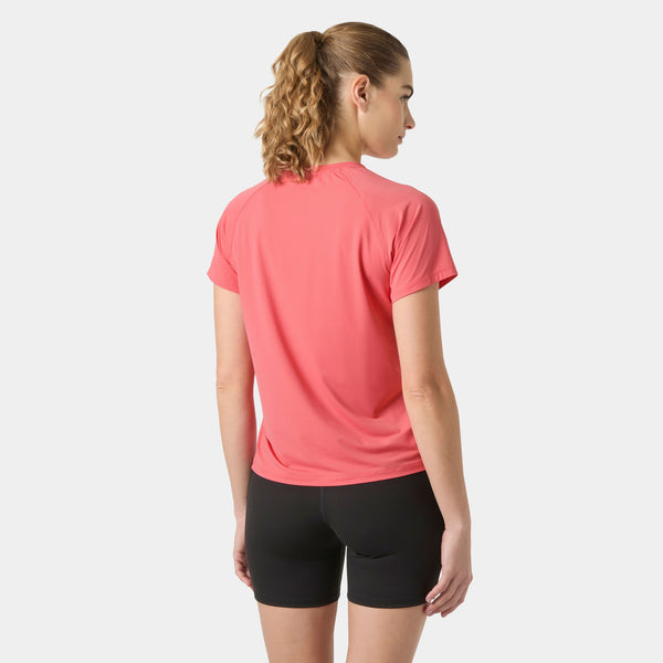 W SHINE SOLEN TSHIRT, SUNSET PINK, L