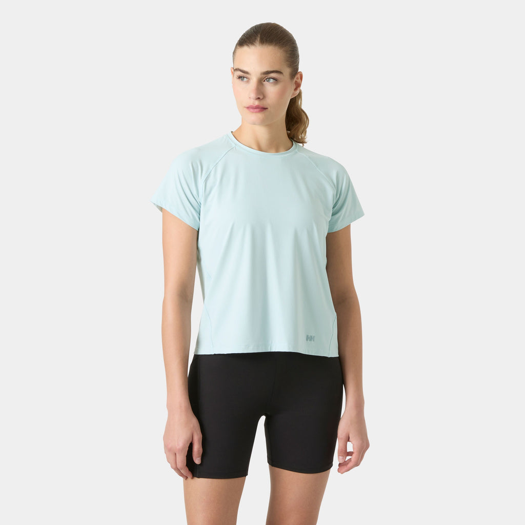 W SHINE SOLEN TSHIRT, BARELY BLUE, L