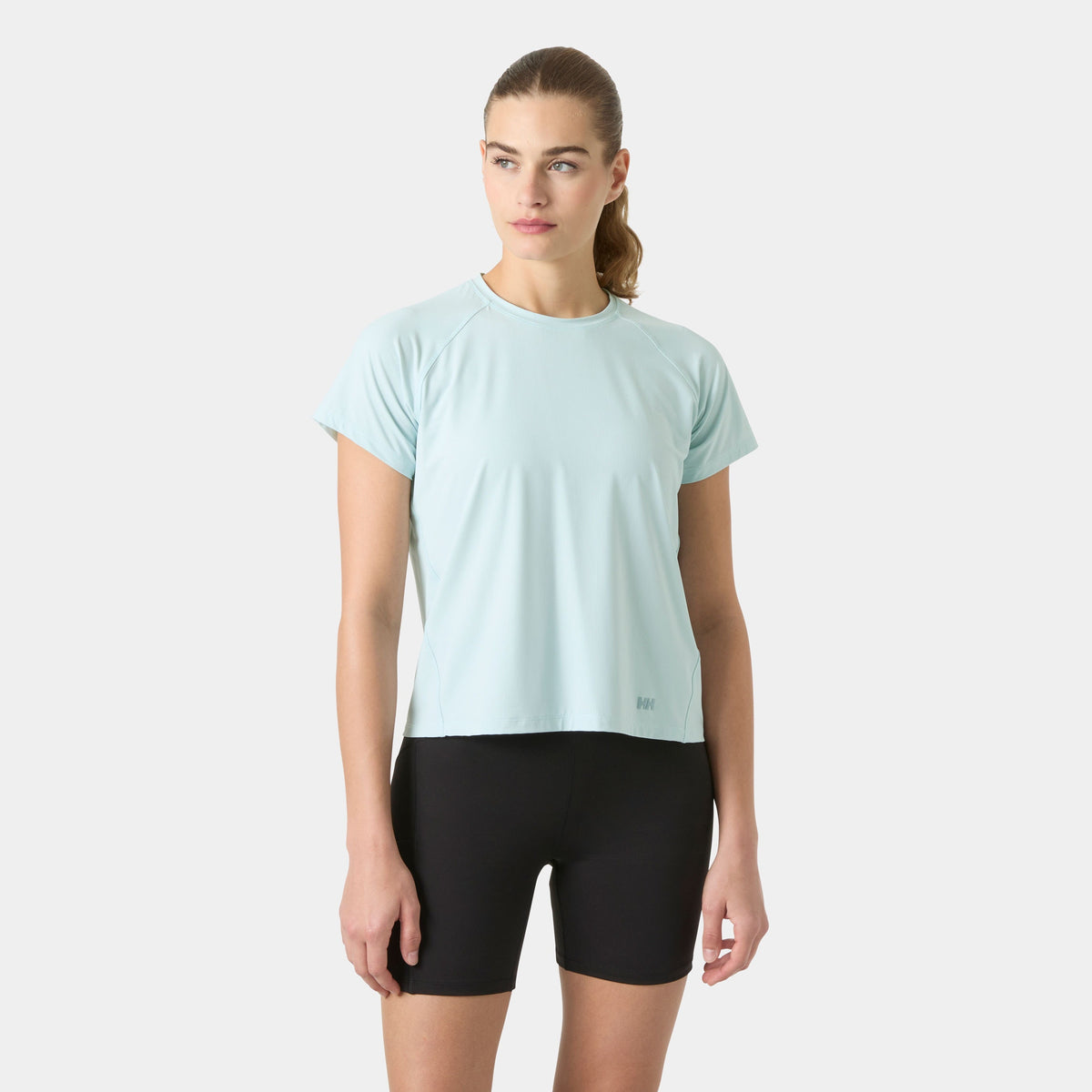 W SHINE SOLEN TSHIRT, BARELY BLUE, L
