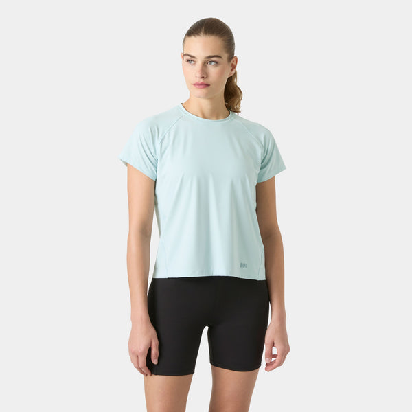 W SHINE SOLEN TSHIRT, BARELY BLUE, L