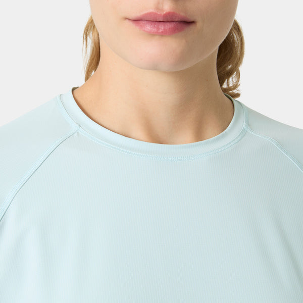 W SHINE SOLEN TSHIRT, BARELY BLUE, L