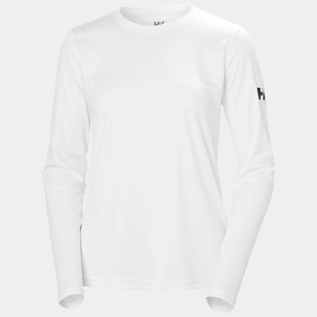 W HH TECH CREW LS 20, WHITE, L