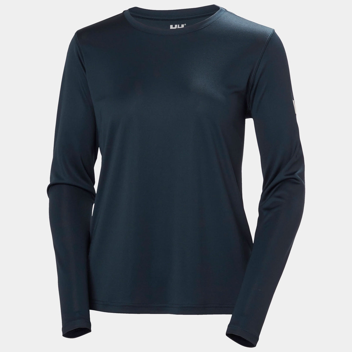 W HH TECH CREW LS 20, NAVY, L