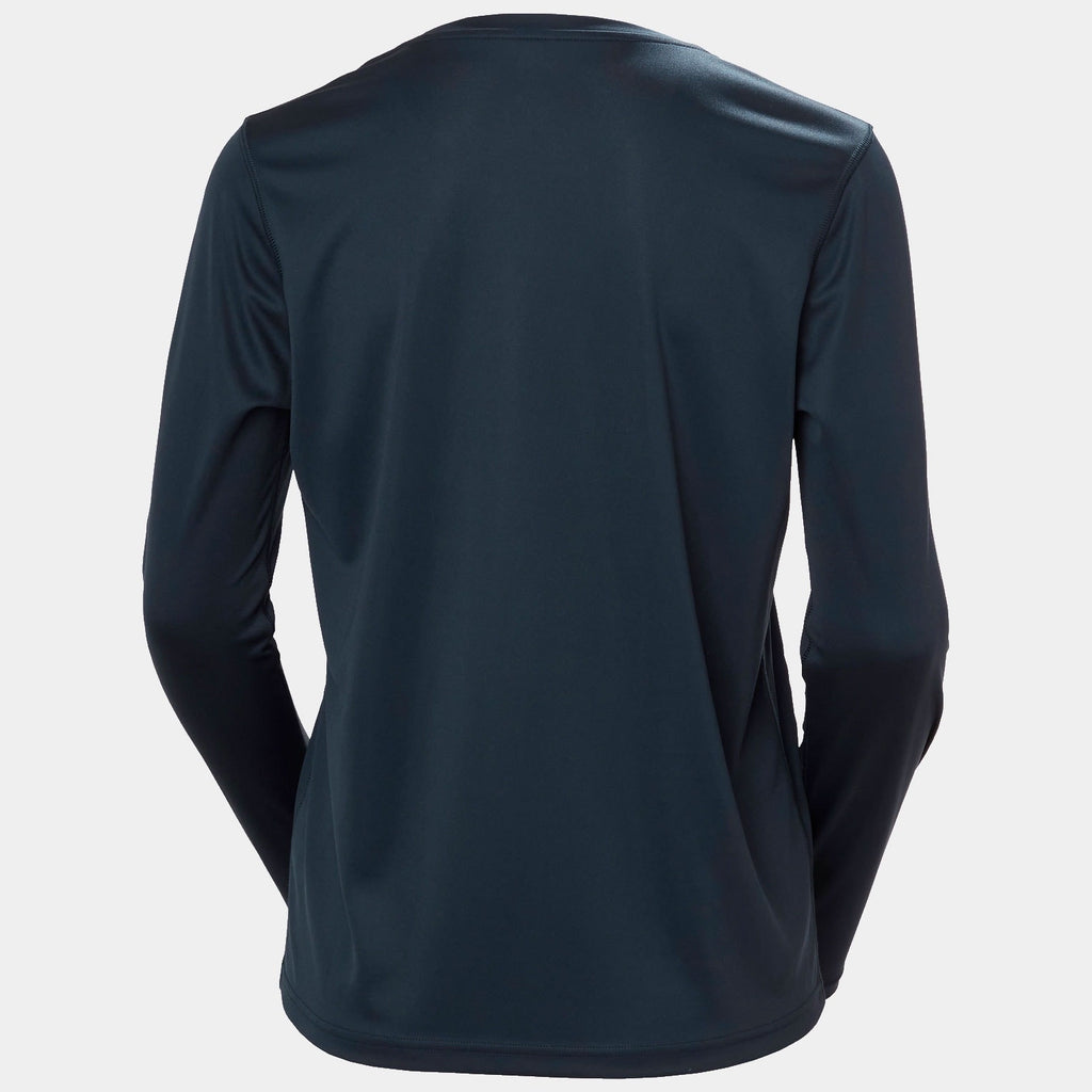 W HH TECH CREW LS 20, NAVY, L