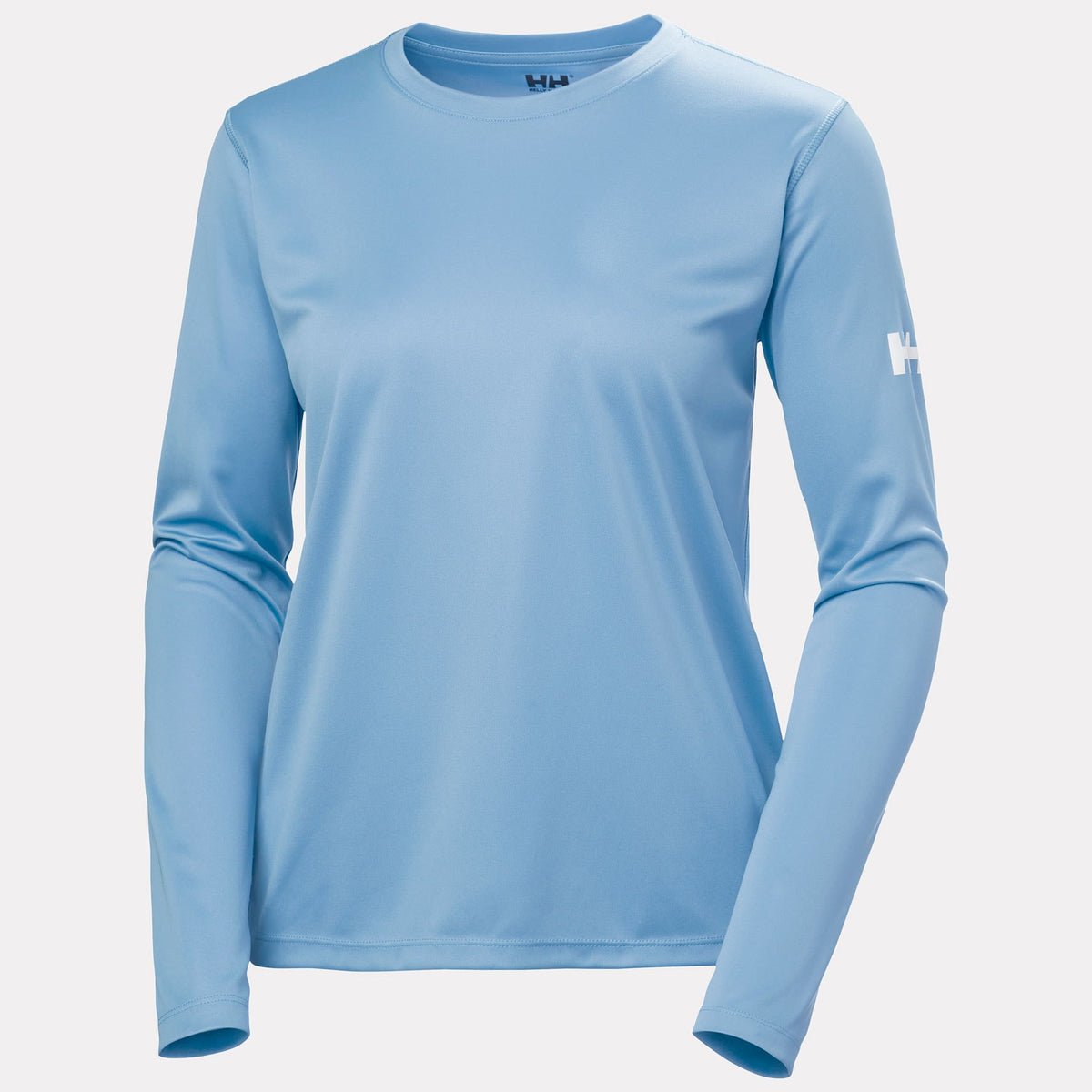 W HH TECH CREW LS 20, BRIGHT BLUE, L