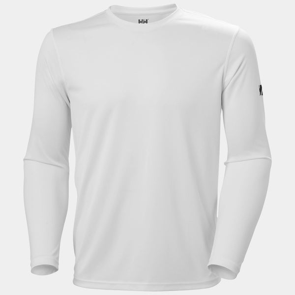 HH TECH CREW LS 20, WHITE, XXL