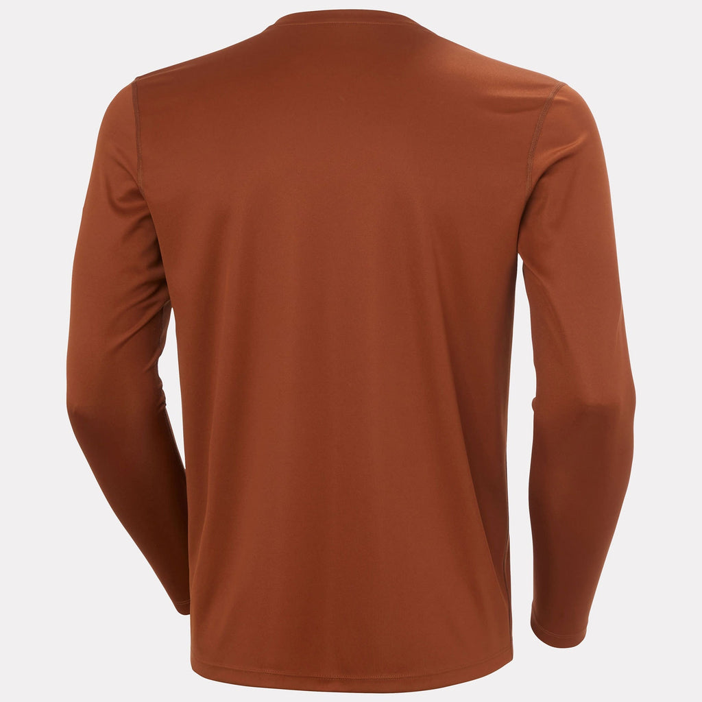 HH TECH CREW LS 20, IRON OXIDE, XXL
