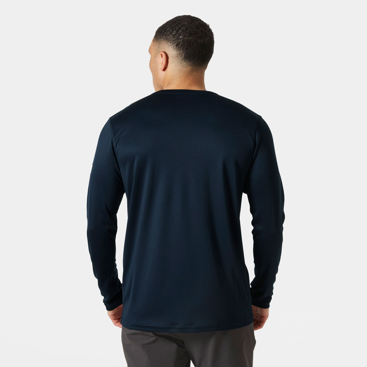 HH TECH CREW LS 20, NAVY, XXL
