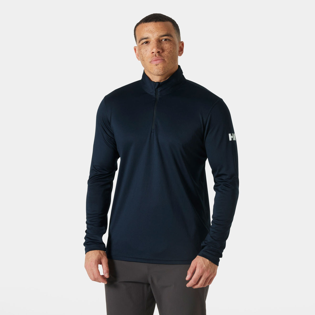 HH TECH 1/2 ZIP 20, NAVY, XXL