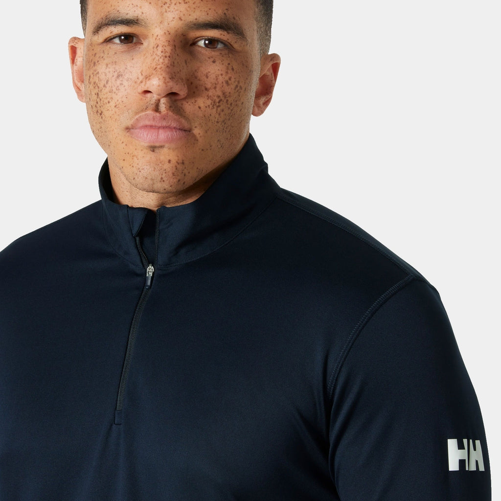 HH TECH 1/2 ZIP 20, NAVY, XXL