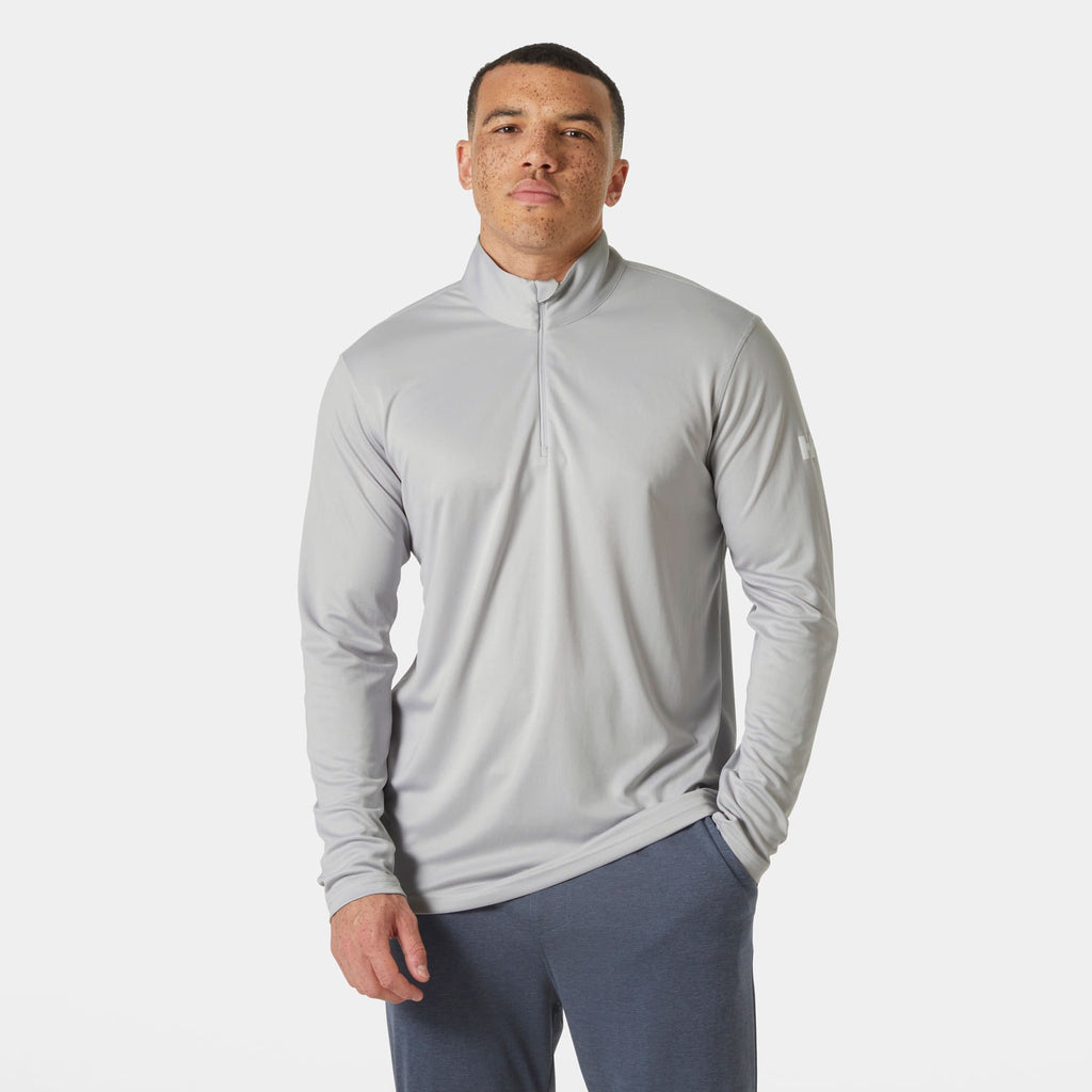 HH TECH 1/2 ZIP 20, GREY FOG, XXL