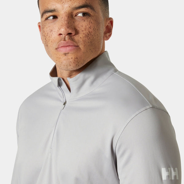 HH TECH 1/2 ZIP 20, GREY FOG, XXL