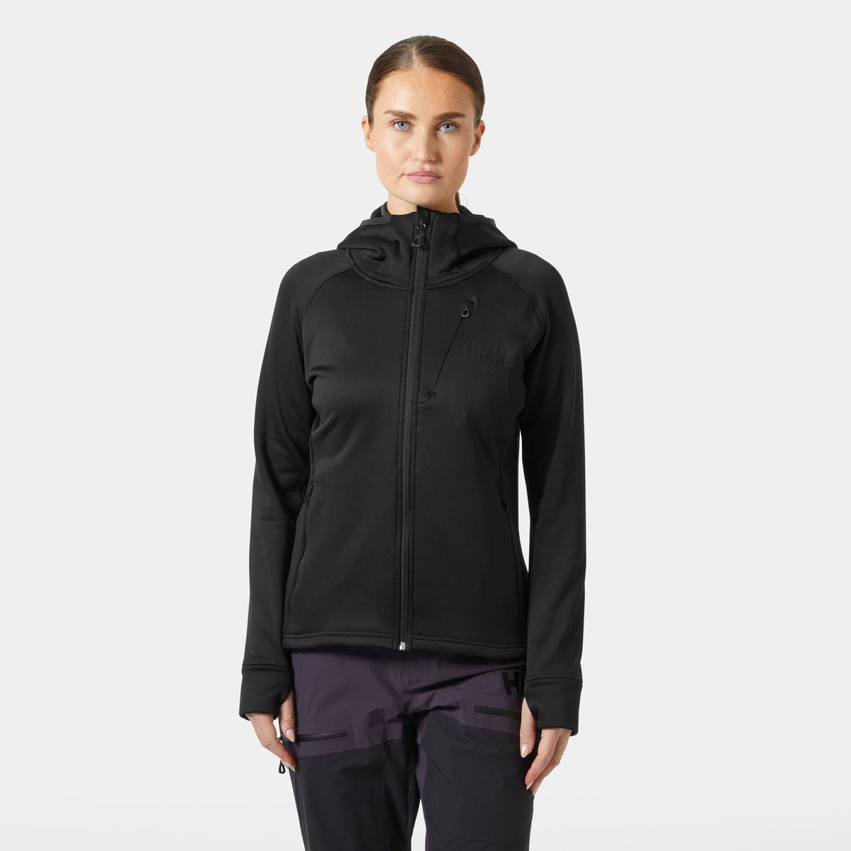 W ODIN THERMAL PRO HOODED JKT, BLACK, M