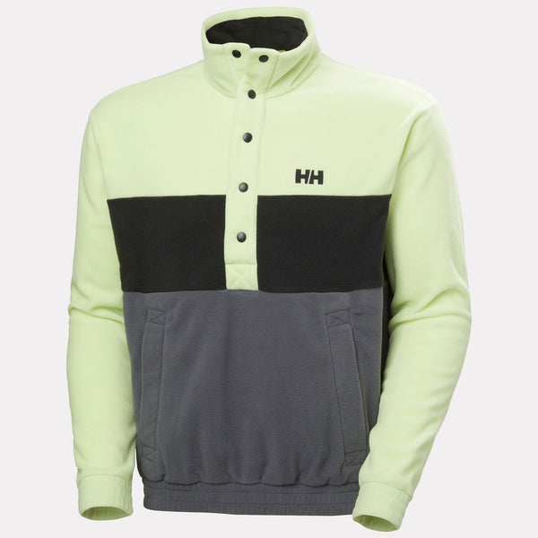 DAYBREAKER HUGG SNAP FLEECE, WASHED LIME, XXL