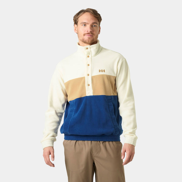 DAYBREAKER HUGG SNAP FLEECE, DARK BLUE, XXL