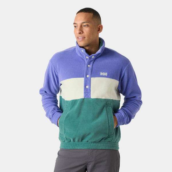 DAYBREAKER HUGG SNAP FLEECE, ULTRA VIOLE, XXL