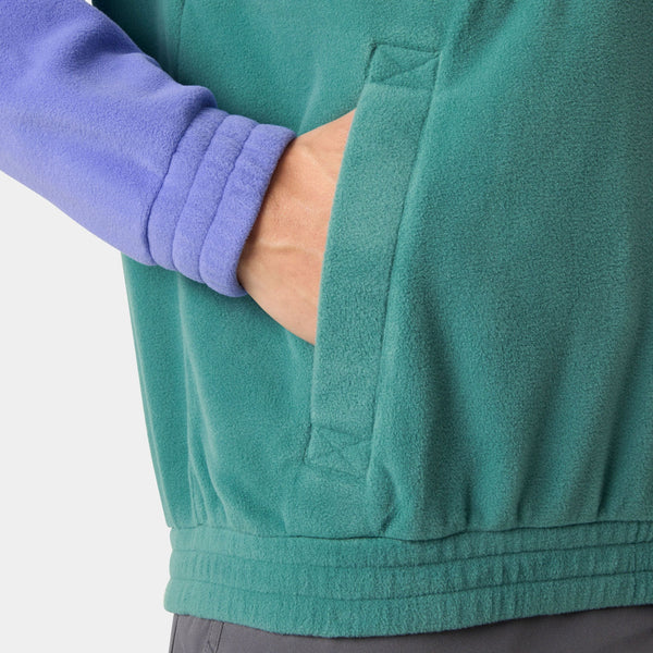DAYBREAKER HUGG SNAP FLEECE, ULTRA VIOLE, XXL