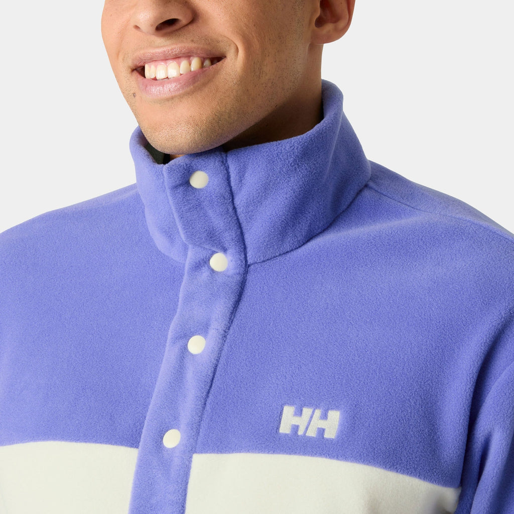 DAYBREAKER HUGG SNAP FLEECE, ULTRA VIOLE, XXL