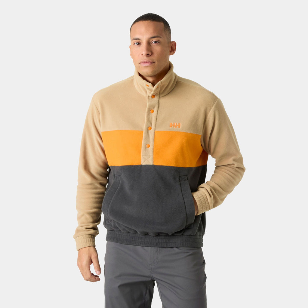 DAYBREAKER HUGG SNAP FLEECE, ELMWOOD, XXL