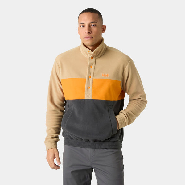 DAYBREAKER HUGG SNAP FLEECE, ELMWOOD, XXL