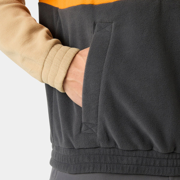 DAYBREAKER HUGG SNAP FLEECE, ELMWOOD, XXL